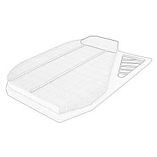 Filtru aer de aer FIAT PANDA LANCIA YPSILON 1.0H 01.20- OE FIAT 52127324