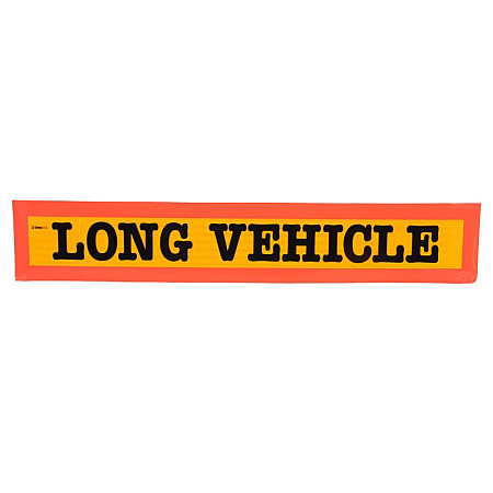 Autocolant de avertizare Warning/information sticker LONG VEHICLE 113cm x 20cm CARGOPARTS CARGO-T139