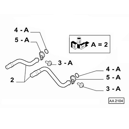 Set montare, schimbator caldura Cooling system metal pipe two clasps two connectors two o-rings two pipes CITROEN JUMPER II FIAT DUCATO PEUGEOT BOXER 2.0D-Electric 04.06- OE FIAT 77364072