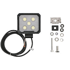Lumina de lucru Work light LED 19W 3000lm number of diodes: 5 height: 98mm width: 110mm depth: 52mm cable length: 15m alloy housing dispersed light ADR WORKFAB II ASPOCK A42-1011-111