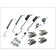 Set accesorii, sabot de frana Set de montaj pantofi de frana LUCAS FORD MONDEO I MONDEO II 1.6-2.0 02.93-09.00 QUICK BRAKE QB105-0732
