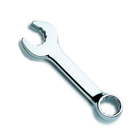 Cheie cleste combinat scurt scurt 15  dimensiune metrica: 18 mm marime descriptiv: 18 lungime: 131mm final: oglinda TOPTUL AAAG1818