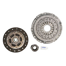 Set ambreiaj Kit ambreiaj cu rulment Cu capac ambreiaj cu placa de presiune 250mm NISSAN CABSTAR NP300 NAVARA PATHFINDER III 2.5D 01.05- AISIN AISKN-038