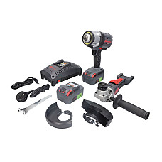 Pistol de impact Power tools kit 2 pcs battery-powered: Air impact wrench Angle grinder battery included: charger included: number of batteries: 2 pcs INGERSOLL-RAND IR G5351M-W7152