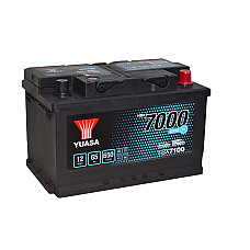 Acumulator Pornire Battery YUASA 12V 65Ah/650A START&amp;STOP EFB YBX7000 EFB Start Stop Plus R+ standard 278x175x175 B13 efb/starting YUASA YBX7100