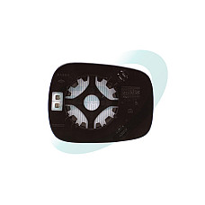 Sticla oglinda retrovizoare exterioara laterala Dreapta Stanga convexa incalzita se potriveste RENAULT SCENIC 0600 0803 SPJ SPJL 0244