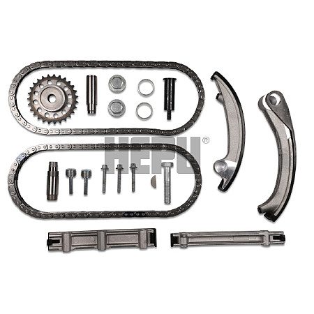 Chit lant de distributie Timing set chain + sprocket OPEL ASTRA G FRONTERA B OMEGA B SIGNUM SINTRA VECTRA B VECTRA C VECTRA C GTS ZAFIRA A SAAB 9-3 9-5 2.0D/2.2D 11.96-02.15 HEPU HEP21-0418