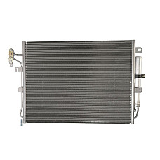 Condensator, climatizare A/C condenser with dryer LAND ROVER DISCOVERY III DISCOVERY IV RANGE ROVER SPORT I 2.7D 07.04-12.18 THERMOTEC KTT110591