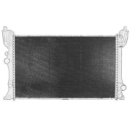Radiator, racire motor Radiator motor OE DB TRUCK 447 501 00 01