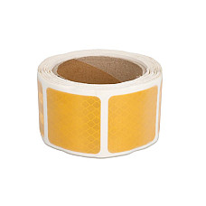 Banda reflectorizanta/contouring Tasma konturowa odblaskowa 3M 1pcs for soft surfaces marking soft colour: yellow 55cm x 5m CARGOPARTS CARGO-AM01/M-5M