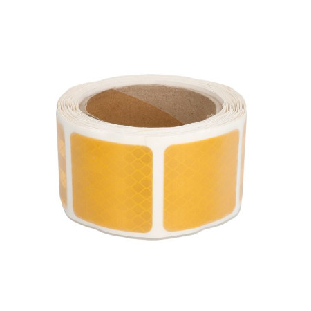 Banda reflectorizanta/contouring Tasma konturowa odblaskowa 3M 1pcs for soft surfaces marking soft colour: yellow 55cm x 5m CARGOPARTS CARGO-AM01/M-5M