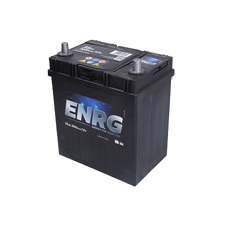 Acumulator Pornire Battery ENRG 12V 35Ah/300A CLASSIC R+ thin terminal japanese vehicles 187x127x227 B00 starting ENRG ENRG535118030