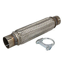 Tub flexibil sistem de esapament Amortizor de vibratii al sistemului de evacuare 55x280 pentru montarea rapida cu o clema JMJ JMJ 55X280S