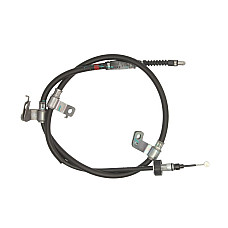 Cablu, frana de parcare Cablu frana de mana Spate Stanga tip frana: disc KIA PICANTO 1.0/1.0LPG/1.2 05.11- HERTH+BUSS JAKOPARTS J3920348