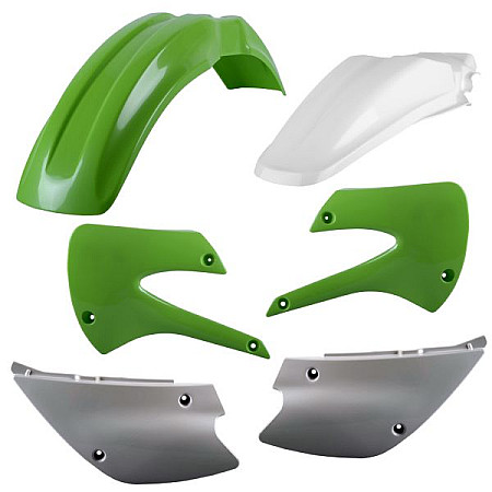 Kituri de plastic Off-road plastic accessories colour OEM KAWASAKI KX 85 2001-2013 CEMOTO 91245 CEM