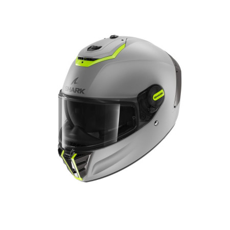 Cati integrale Casca casca cu fata intreaga SHARK SPARTAN RS BLANK SP culoare galben/gri/matt marime L SHARK HE8105E-SYS-L