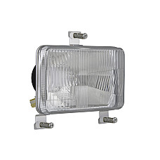 Far Headlamp L/R H4/T4W manual main bulb seal insert colour: chromium-plated MASSEY FERGUSON 200 2000 300 3000 6000 9000 SAME ANTARES AQUA SPEED ARGON ARGON 3 ASTER BUFFALO WESEM RE.27020.00