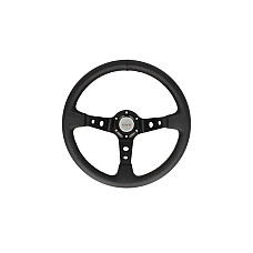 Echipament interior Kierownica ProRacing 5125A. Srednica: 35 cm Odsadzenie: 8cm  material: aluminium i skora ekologiczna. Kierownica sportowa wykonana z wysokiej jakosci materialow. SPEEDMAX PP-KR-019