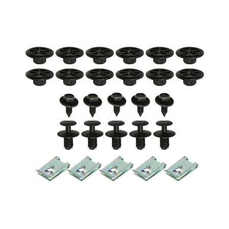 Clame fixare Pinul de tapiterie aplicatie: garnitura de garderoba MERCEDES C W203 05.00-02.07 ROMIX ROM 91010