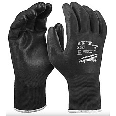 Protectia mainilor 12 pairs Protective gloves gloves protective gloves wampirki nylon / poliuretanowe colour: neagra size: 10/XL anti-slip breathing how to use: reusable industry: agro automotive industrial MILWAUKEE 4932493241