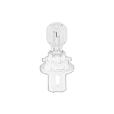 Bec, far pentru viraje Light bulb  HP19W CITROEN C5 III 02.08- OE PEUGEOT 6216F7