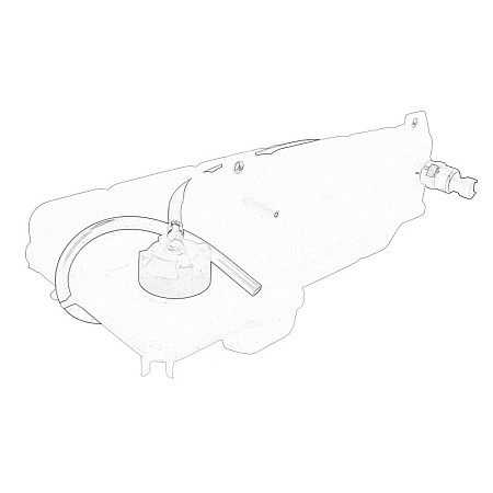 Vas de expansiune, racire Vas expansiune lichid racire OE IVECO 504136607