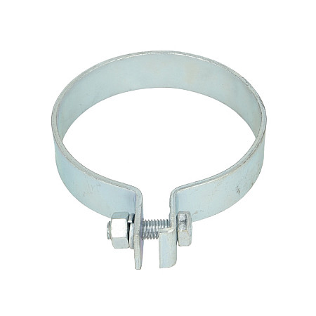 Colier, sistem de esapament Clema de esapament 1245mm aluminiu MERCEDES AXOR 2 SETRA 400 OM457.941-OM926.913 10.03- DINEX DIN99724