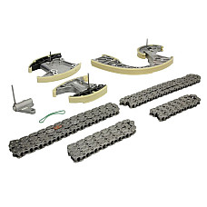 Chit lant de distributie Timing set chain + elements AUDI A4 B7 A6 ALLROAD C6 A6 C6 A8 D3 Q7 VW PHAETON TOUAREG 2.7D/3.0D/4.0D 05.03-08.11 SWAG SW30944486
