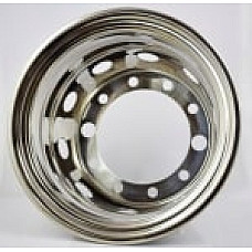 Capac roata Wheel cap rear material: stainless steel number of holes: 10 rim diameter: 225inch hollow with hole CLAMP CL22.5HR-CAPS