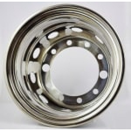 Capac roata Wheel cap rear material: stainless steel number of holes: 10 rim diameter: 225inch hollow with hole CLAMP CL22.5HR-CAPS