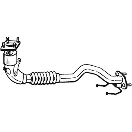 Catalizator AUDI A3 SKODA OCTAVIA II VW EOS GOLF PLUS V GOLF V JETTA III PASSAT B3/B4 TOURAN 1.4/1.6/1.9D 05.89-10.10 BOSAL BOS090-108