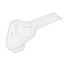 Diuza,spalare faruri Duza de spalare a farului OE OPEL 13258407