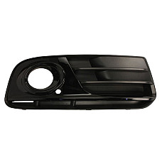 Bara/piese Acoperire bara fata Fata Dreapta cu gauri pentru lampa de ceata plastic negru lucios AUDI Q5 10.08-05.17 11.08-06.12 BLIC 6502-07-0035926BP