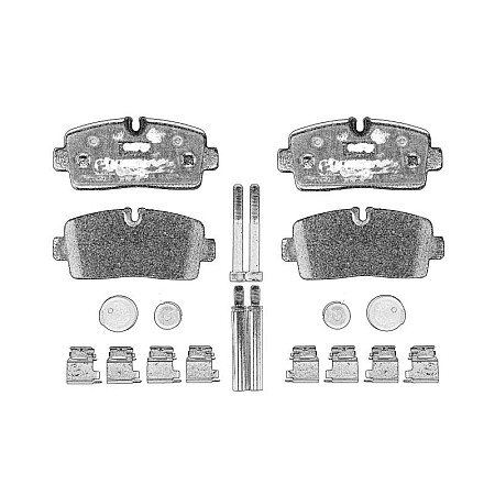 Set placute de frana Spate IVECO OE IVECO 42579529