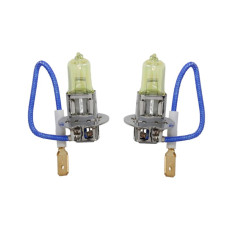 Bec, far principal Light bulb halogen 2pcs H3 Retro 12V max. 55W light colour yellow max. 2700K socket type PK22S no road approval contains 2 cores M-TECH PTZRT3-DUO