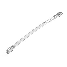 Furtun frana Furtun/conducta de frana Spate flexibil IVECO DAILY II 01.89-05.99 OEM 93822492Z