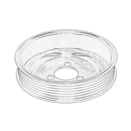 Fulie, pompa apa Water pump pulley AUDI A1 A3 FORD TOURNEO CUSTOM V362 TRANSIT CUSTOM V362 TRANSIT V363 SEAT ALTEA ALTEA XL CORDOBA IBIZA III LEON TOLEDO III TOLEDO IV 1.2-2.0DH 07.01- OE VW 03D 121 028B