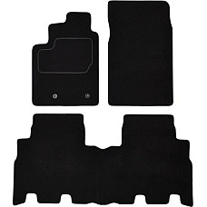 Covoras podea textil Floor mats Velours 3 pcs front/rear set colour neagra TOYOTA YARIS VERSO 08.99-09.05 Van MAMMOOTH MMT A041 TOY395 PRM 01