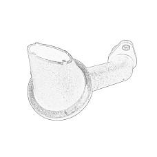 Teava de aspiratie a pompei de ulei Oil pump sump filter FORD TOURNEO CUSTOM V362 TRANSIT 2.2D 09.11-12.15 OE FORD 1731766