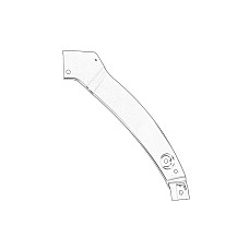 Suport far Headlight reflector mounting header panel R upper part metal VW TIGUAN I 09.07-04.11 OE VW 5N0 806 930A