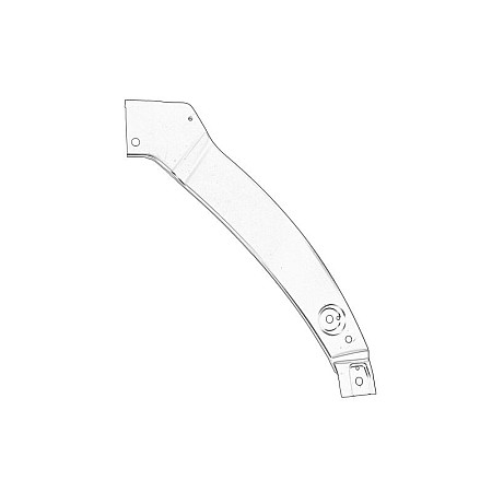 Suport far Headlight reflector mounting header panel R upper part metal VW TIGUAN I 09.07-04.11 OE VW 5N0 806 930A