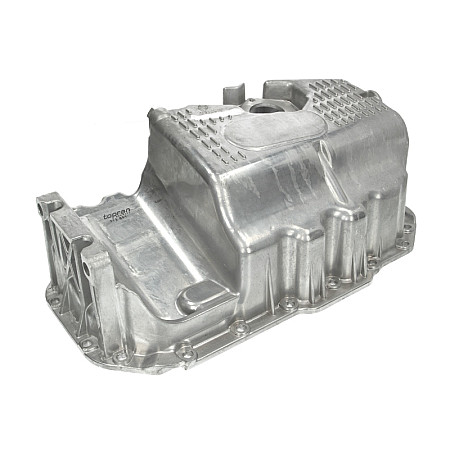 Baie de ulei with sensor hole aluminium AUDI A1 A3 SEAT ALTEA ALTEA XL IBIZA IV SC IBIZA IV ST LEON TOLEDO III TOLEDO IV SKODA FABIA II OCTAVIA II 1.4/1.4ALK/1.4CNG 11.05- HANS PRIES HP113 651