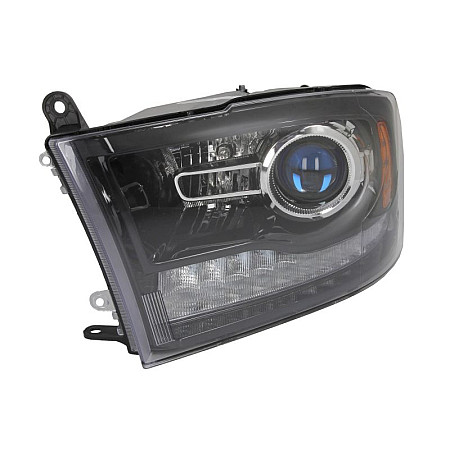 Far Lampa frontala Stanga HIR2/LED manual fara ECE culoare insert: negru RAM 1500 2500 3500 04.13-01.15 TYC TYC 20-9392-A0-1