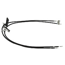 Cablu, frana de parcare Handbrake cable rear L/R 1770mm/1590mm FORD FOCUS I 1.4-2.0 08.98-06.07 ABE C7G007ABE