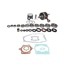 Set reparare de arbore cotit Kit reparatie motor tlok +15mm un set garnituri cu rulment cutie viteze piston pompa apa si kit YAMAHA YFS 200 1988 2006 CHEIE RABBIT WR101 202