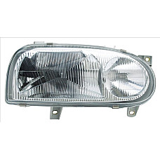Far Lampa frontala Dreapta 2*H1 electric fara motoras culoare insert: argintiu VW GOLF III TYC TYC 20-5017-08-2