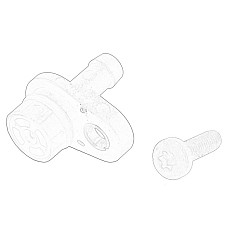 Set reparatie, pompa vacuum (Siste frana) Kit reparare pompa de vid VOLVO S60 II S80 II V40 V60 I V70 III XC60 I XC70 II 2.0D/2.4D/2.4DH 03.06-02.17 OE VOLVO 31430964