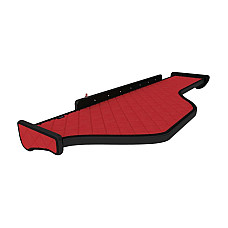 Raft interior cabina ofer Raftul cabinei lung Panou LED lumina alba lung culoare: rosu serie: ELEGANCE DAF F-CORE F-CORE FT26 RED