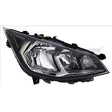 Far Headlamp L H7/H7/LED electric with motor SEAT ARONA KJ IBIZA V 6F 06.17-06.21 TYC TYC 20-17664-06-2