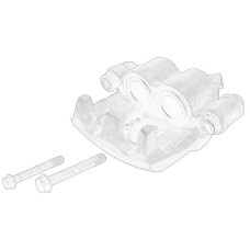 Etrier frana Etrier de frana cu disc Fata Dreapta  OPEL MOVANO A RENAULT MASTER II 1.9D-3.0D 09.00- OE RENAULT 41 00 146 14R